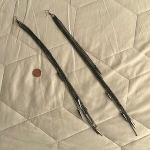 Long Spiked Earrings